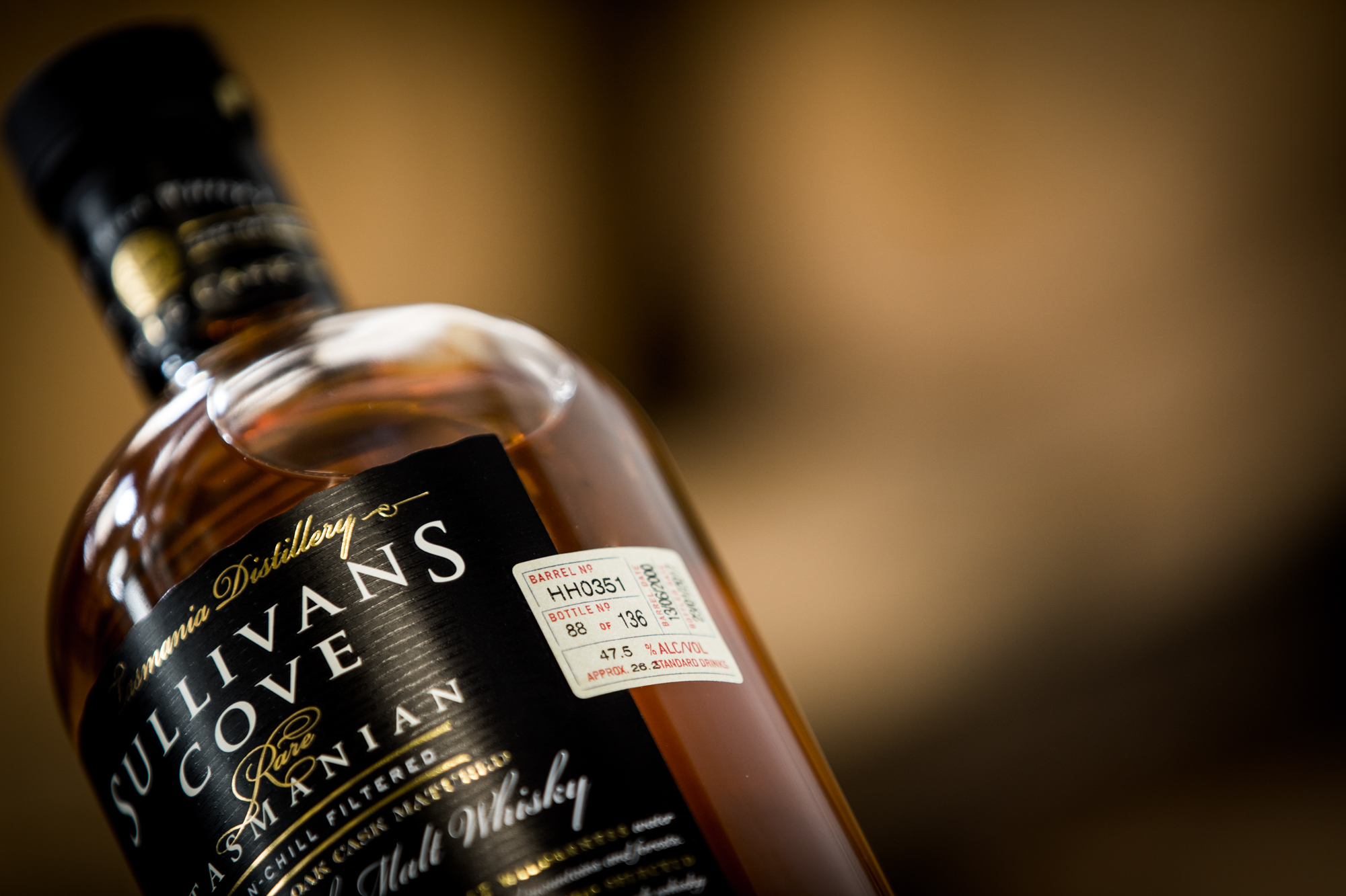 SULLIVANS COVE アメリカンオーク シングルカスク ウイスキー サリヴァンズ コーヴ アメリカンオーク 700ml 47.5度 タスマニア